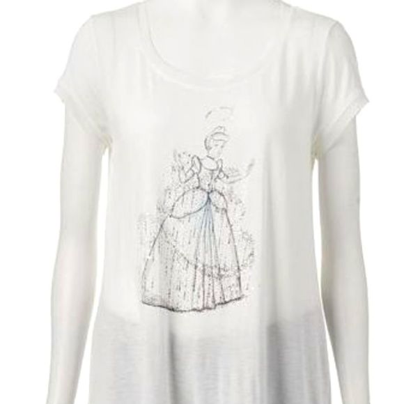 DISNEY CINDERELLA LAUREN CONRAD COLLECTION TOP - Picture 3 of 7